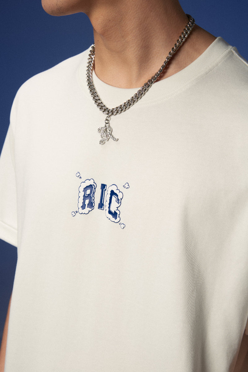 Rickyisclown Cloud Paradise Joker Smiley Tee RIC白云乐园撕裂笑脸T恤