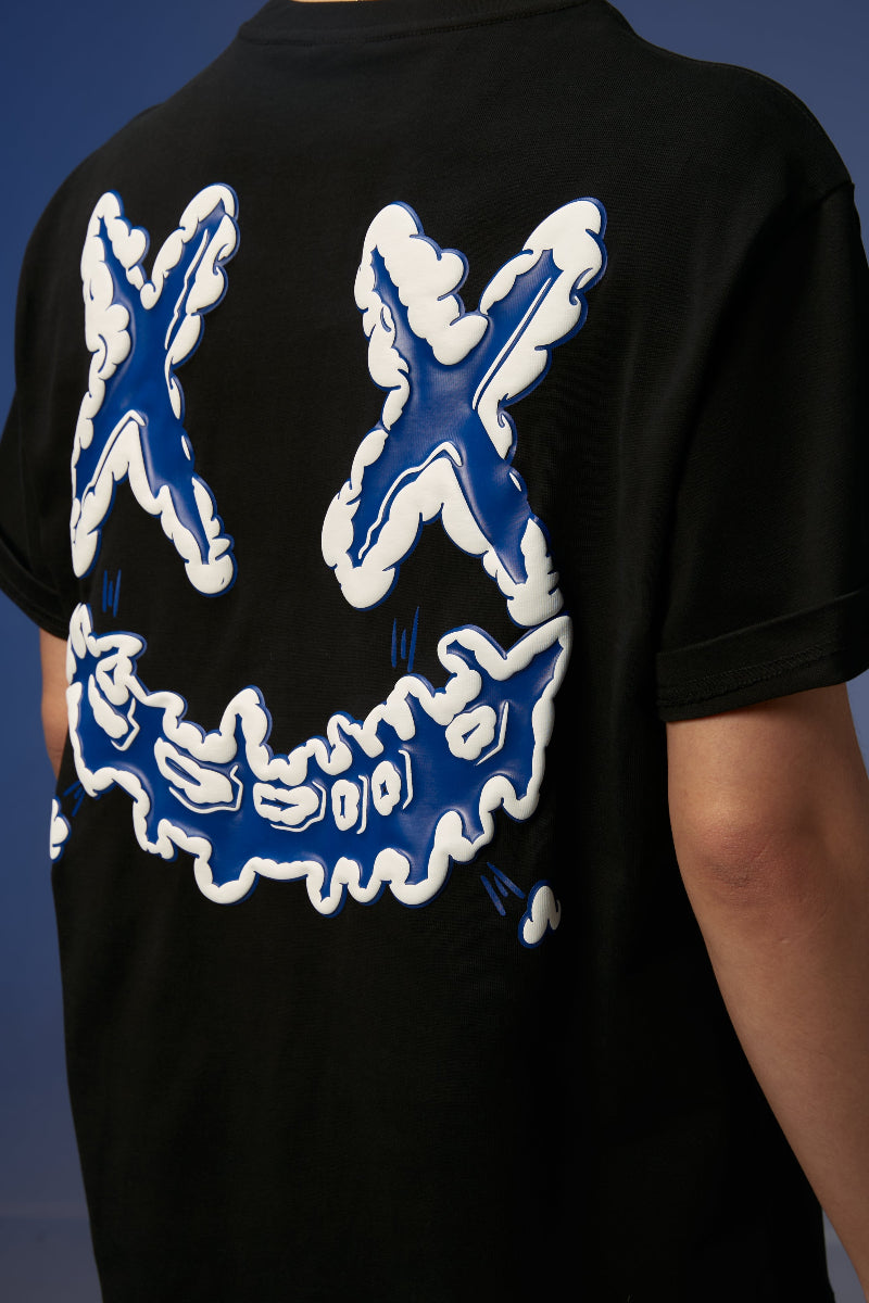 Rickyisclown Cloud Paradise Joker Smiley Tee RIC白雲樂園撕裂笑臉T恤