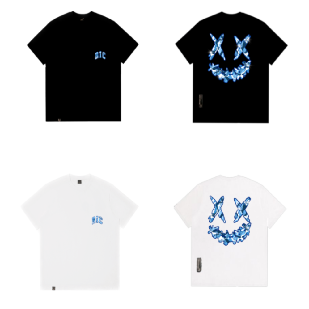 Rickyisclown Dragon in Lake Joker Smiley Tee RIC湖畔隐龙撕裂笑脸T恤