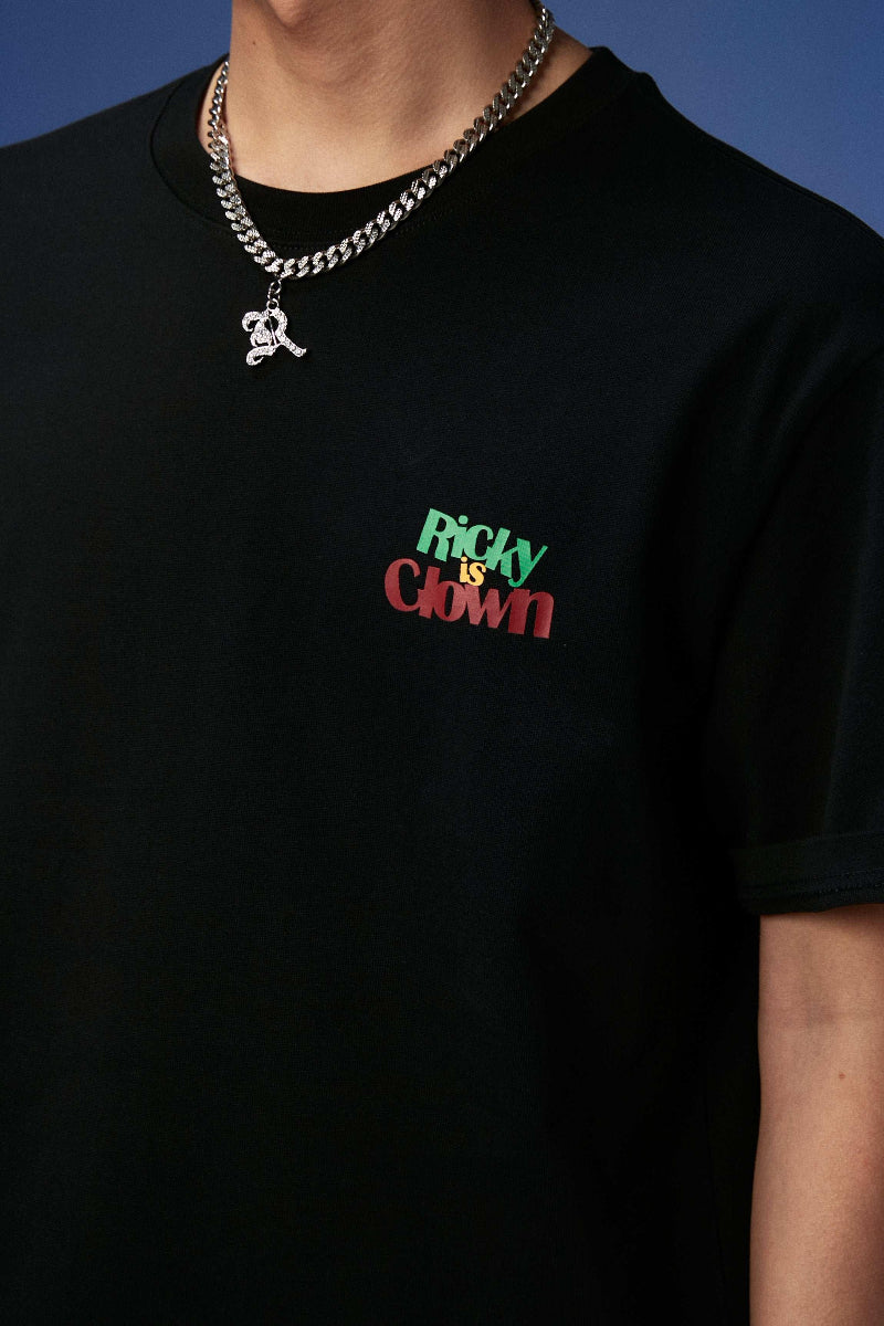 Rickyisclown Joker Smiley Limited Tee 2024 RIC小丑限定撕裂笑臉T恤2024