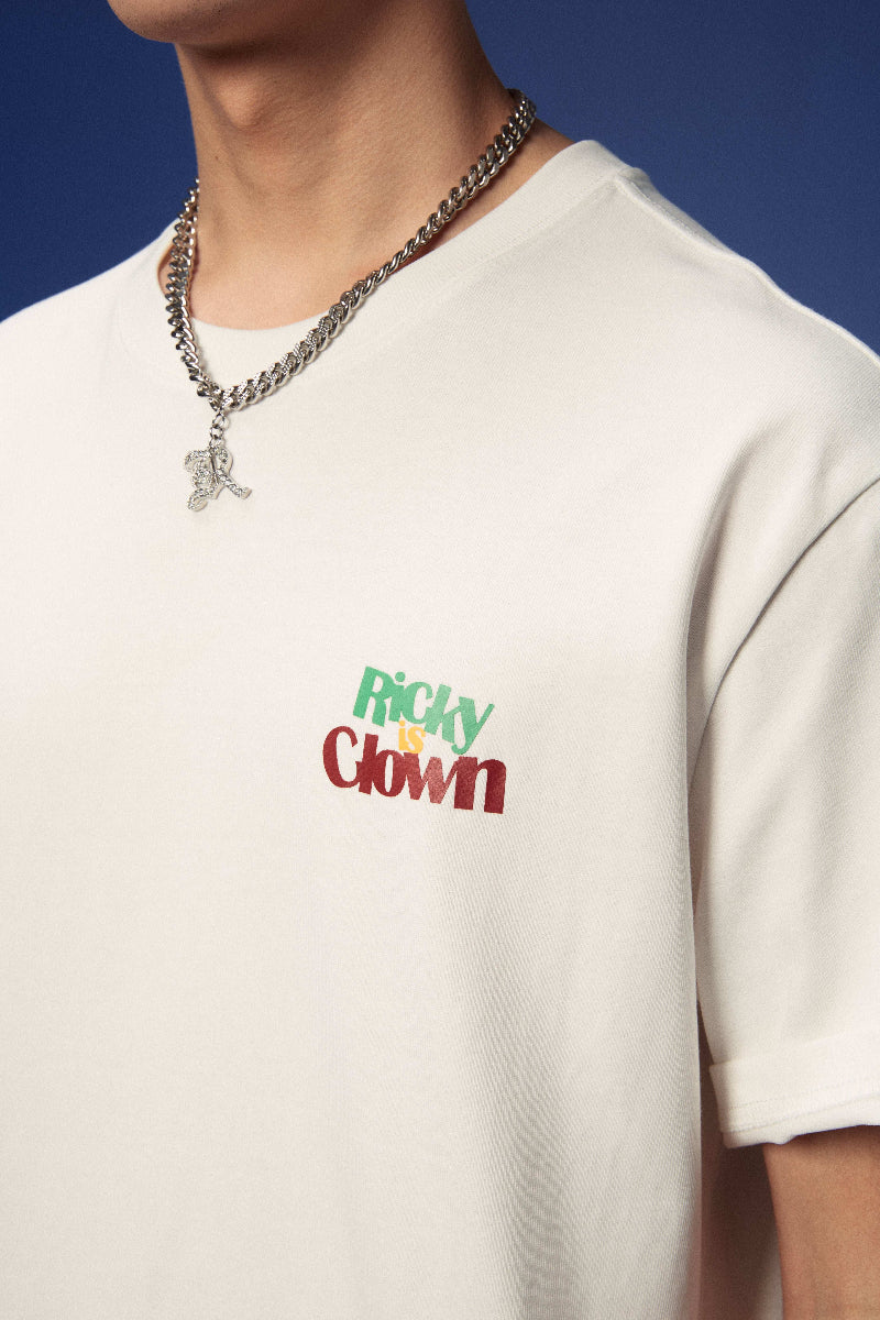 Rickyisclown Joker Smiley Limited Tee 2024 RIC小丑限定撕裂笑臉T恤2024