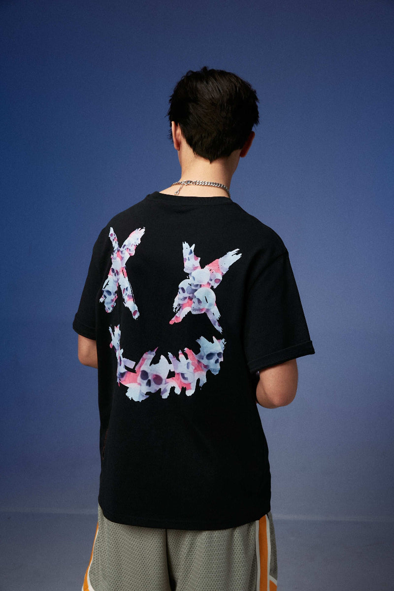 Rickyisclown Mr.Bones Joker Smiley Tee 2024 RIC白骨森森撕裂笑臉T恤2024
