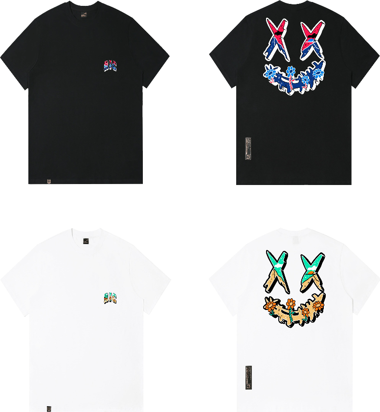 Rickyisclown Western Garden Joker Smiley Tee 2024 RIC西部花園撕裂笑臉T恤2024