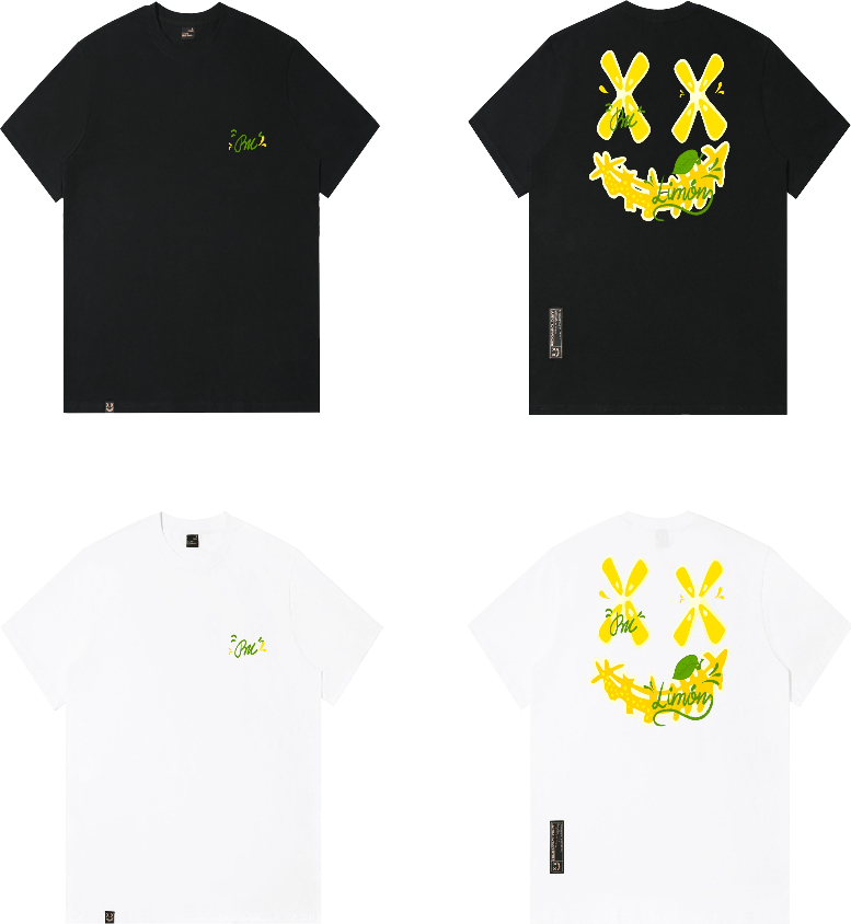 Rickyisclown Fruit Paradise -Lemon Joker Smiley Tee 2024 RIC水果樂園檸檬撕裂笑臉T恤2024