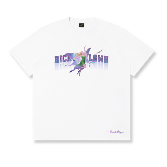 RickyisClown Secret Garden Torn Smile Tee RIC花林秘境撕裂笑脸短袖