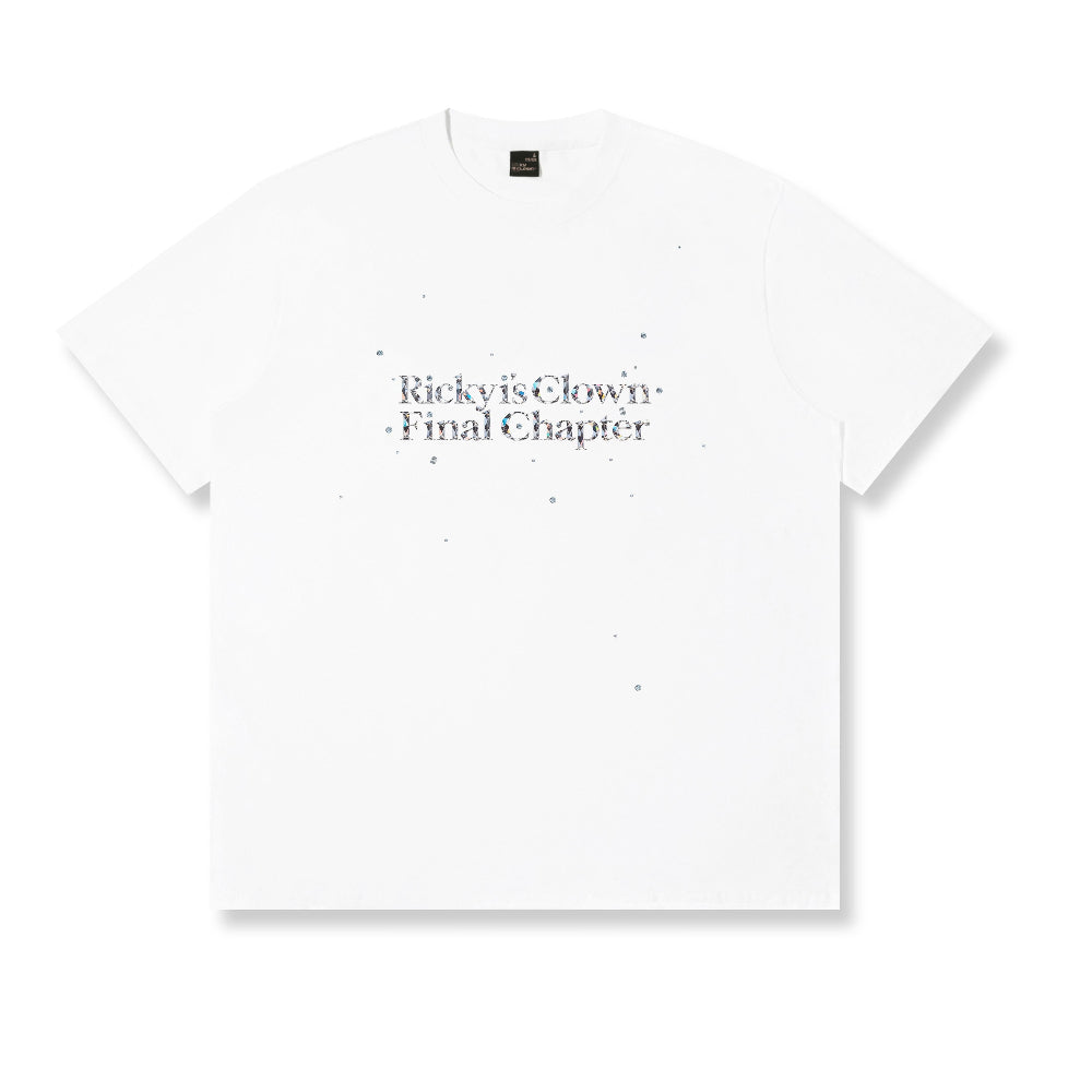 RickyisClown Diamond Spider Torn Smile Tee RIC钻石蜘蛛撕裂笑脸短袖