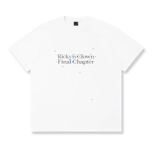 RickyisClown Diamond Spider Torn Smile Tee RIC钻石蜘蛛撕裂笑脸短袖
