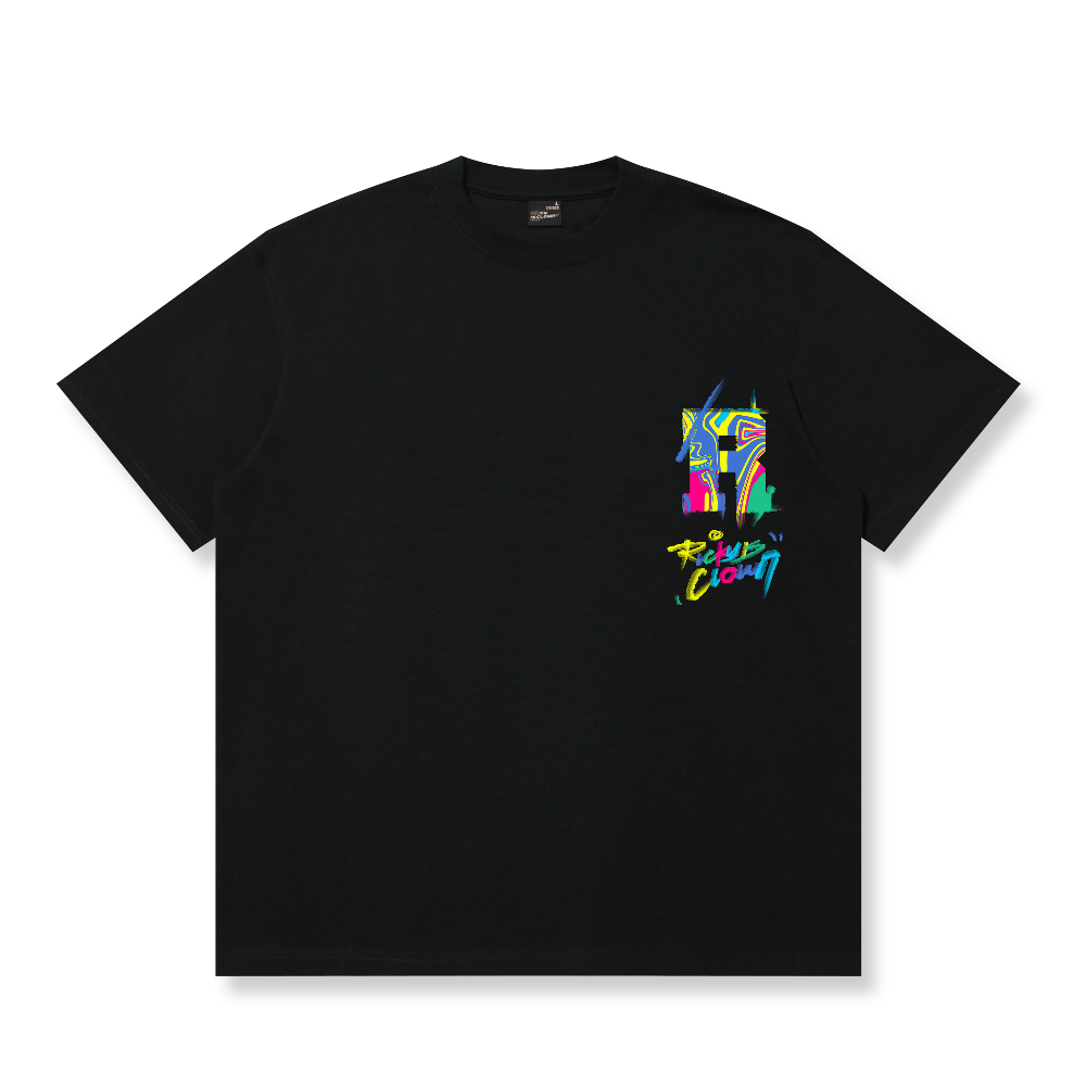 RickyisClown Street Artist Torn Smile Tee – Indie Illustrator Edition RIC街头艺术家撕裂笑脸短袖（独立插画师系列）