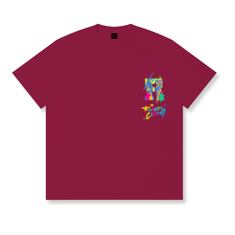 RickyisClown Street Artist Torn Smile Tee – Indie Illustrator Edition RIC街头艺术家撕裂笑脸短袖（独立插画师系列）