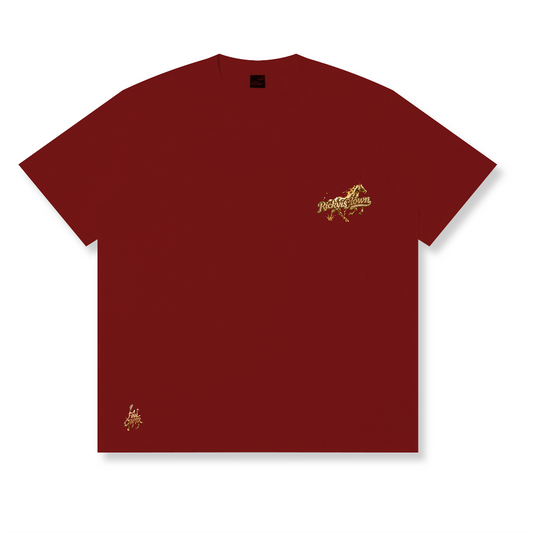 RickyisClown Gilded Horse Torn Smile Tee RIC鎏金之马撕裂笑脸短袖