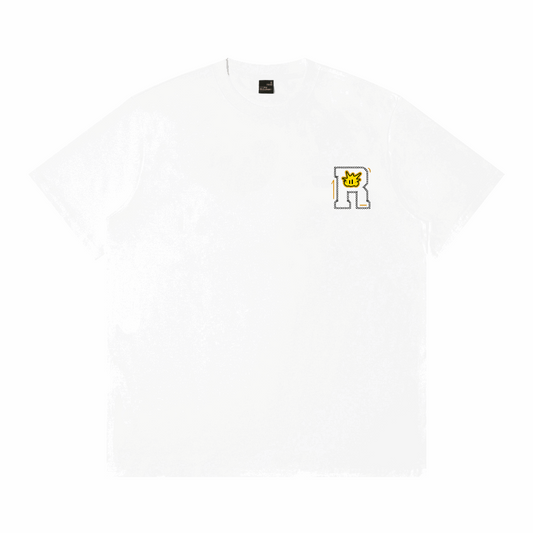 RickyisClown"Moody Pineapple" Metamorphosis Tee  RIC"百变菠萝头"印花撕裂笑脸短袖"