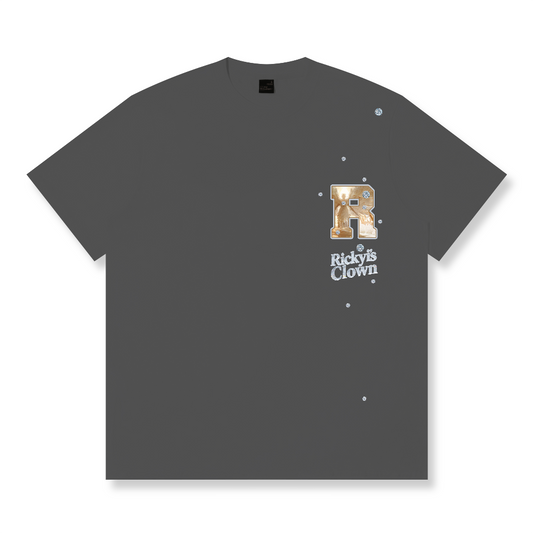RickyisClown Sacred Crystal Torn Smile Tee RIC神圣水晶撕裂笑脸短袖