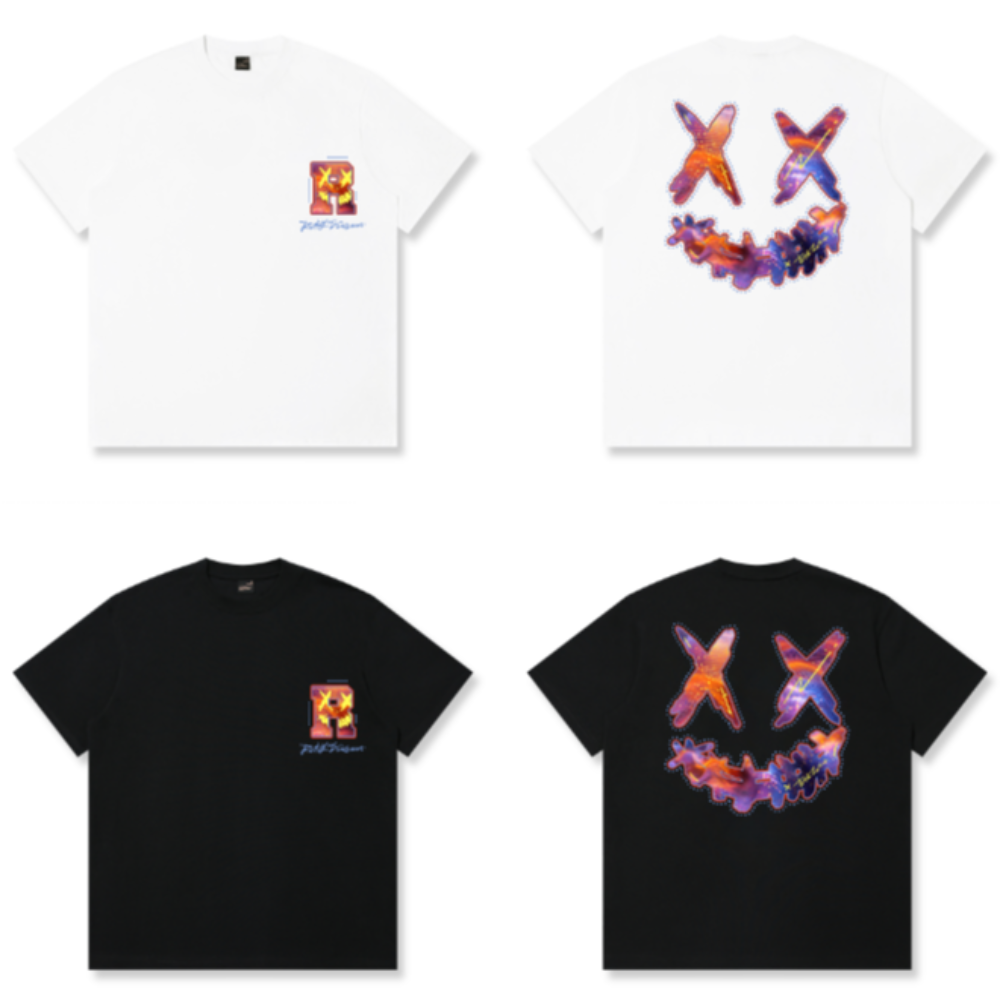 RickyisClown Cosmic Hue Torn Smile Tee RIC宇宙之色撕裂笑脸短袖