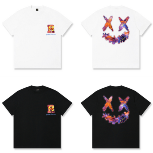 RickyisClown Cosmic Hue Torn Smile Tee RIC宇宙之色撕裂笑脸短袖