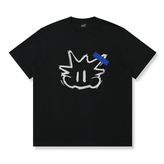 RickyisClown Polaroid Torn Smile Tee – Pineapple Head Limited RIC大头贴 撕裂笑脸短袖（菠萝头限定）