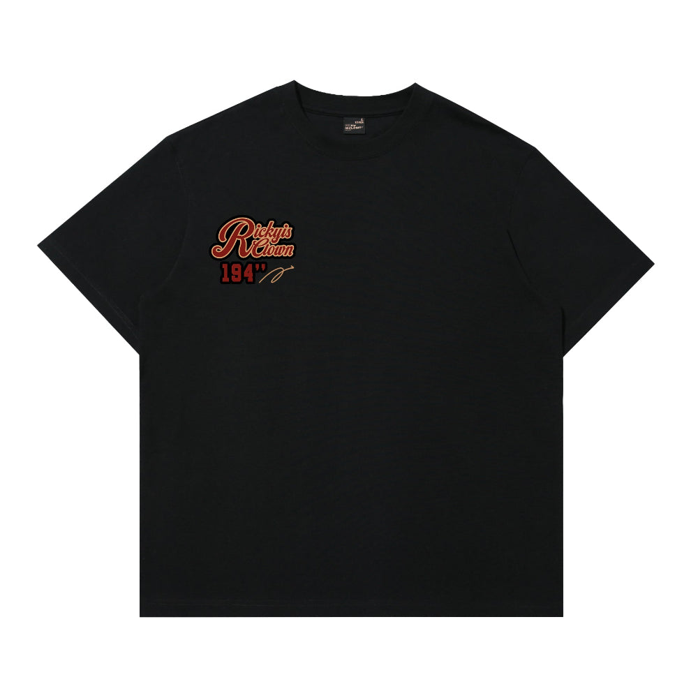 RIC Red Snake &amp; Gold Patch Ripped Smiley Tee 红蛇与金贴布撕裂笑脸短袖