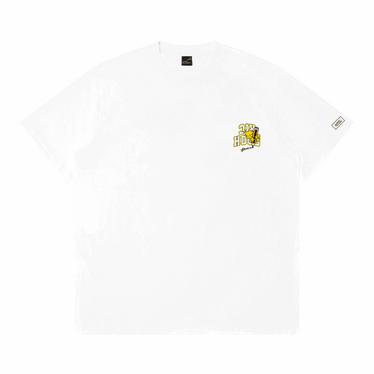 RickyisClown "Pineapple's Diary" Ripped Smiley Tee RIC"菠萝头的笔记"撕裂笑脸短袖