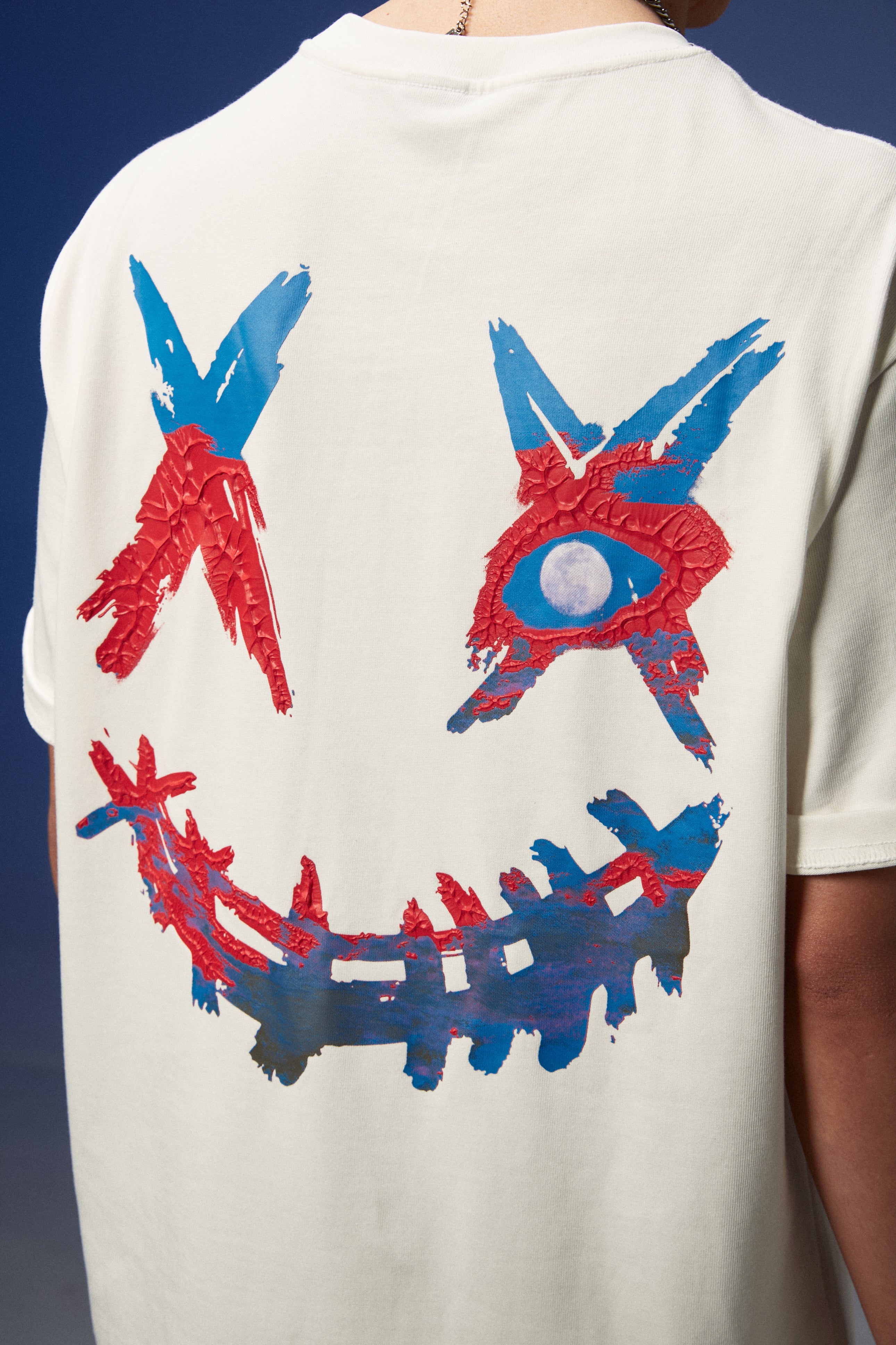 Rickyisclown Desert Eye Joker Smiley Tee 2024RIC沙漠之眼撕裂笑臉短袖T恤2024