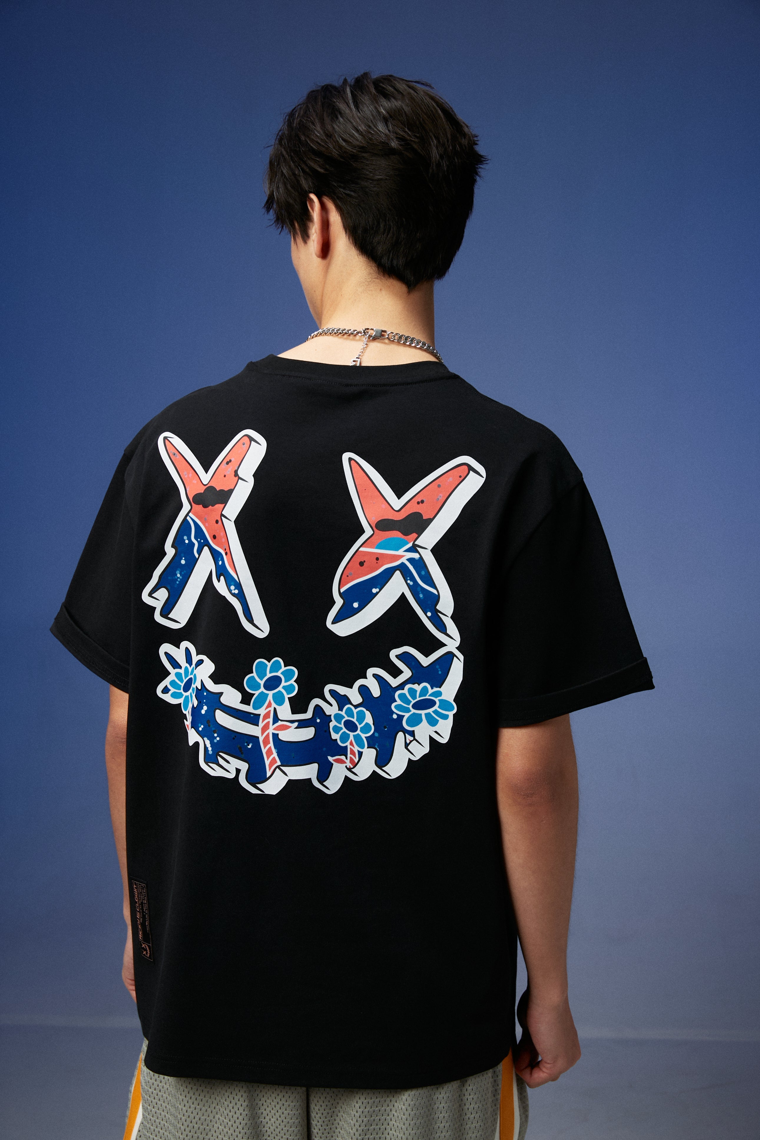 Rickyisclown Western Garden Joker Smiley Tee 2024 RIC西部花園撕裂笑臉T恤2024