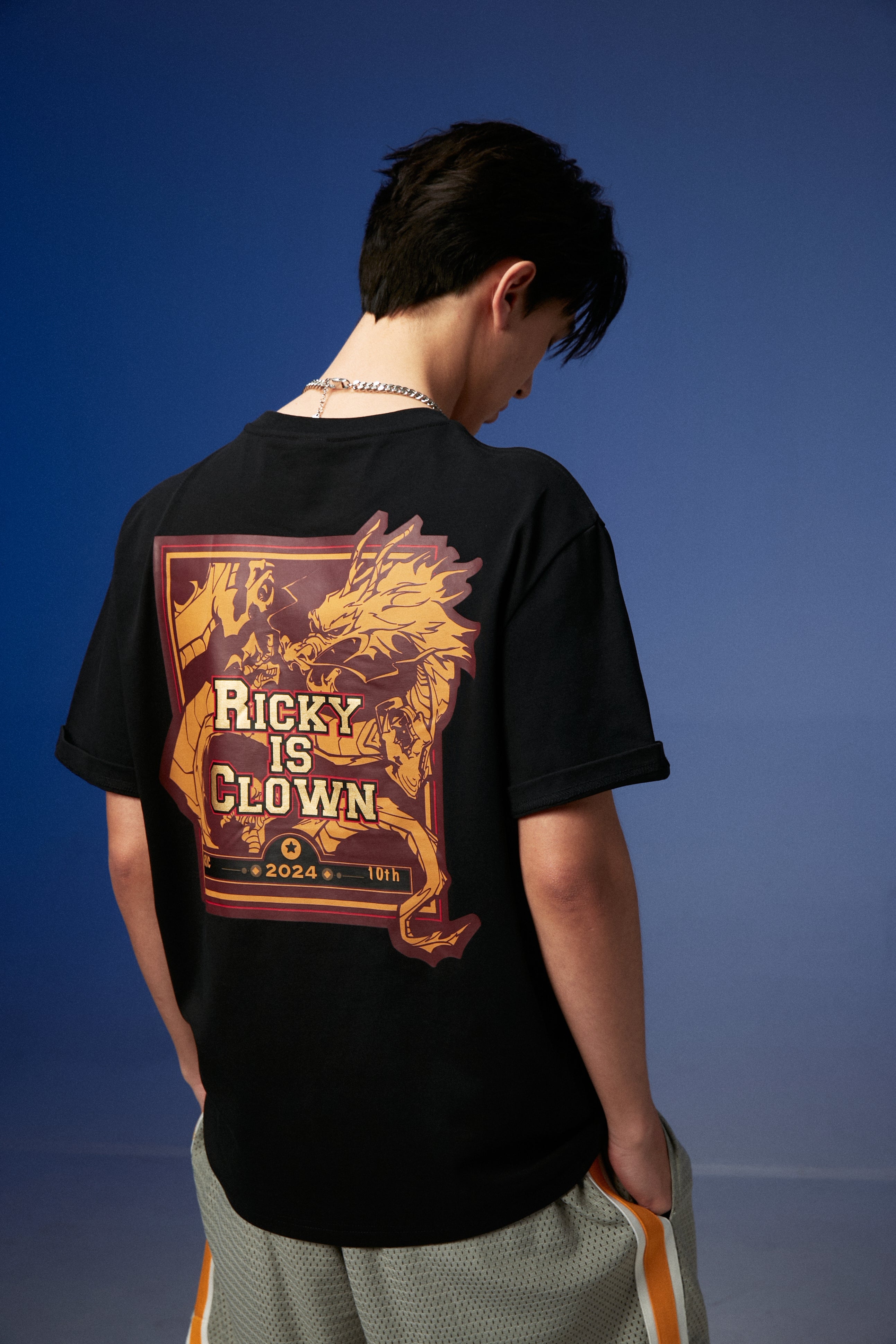 Rickyisclown Chinese Dragon Label Limited Tee 2024 RIC龍標限定T恤