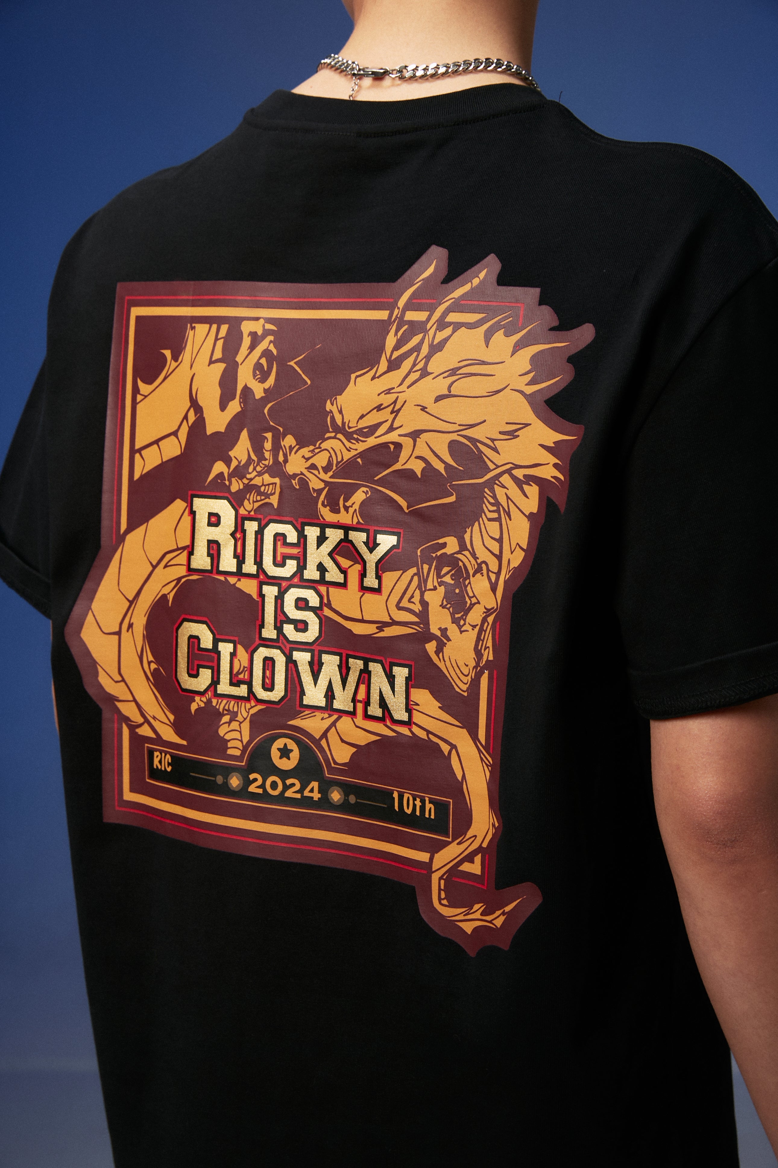 Rickyisclown Chinese Dragon Label Limited Tee 2024 RIC龍標限定T恤