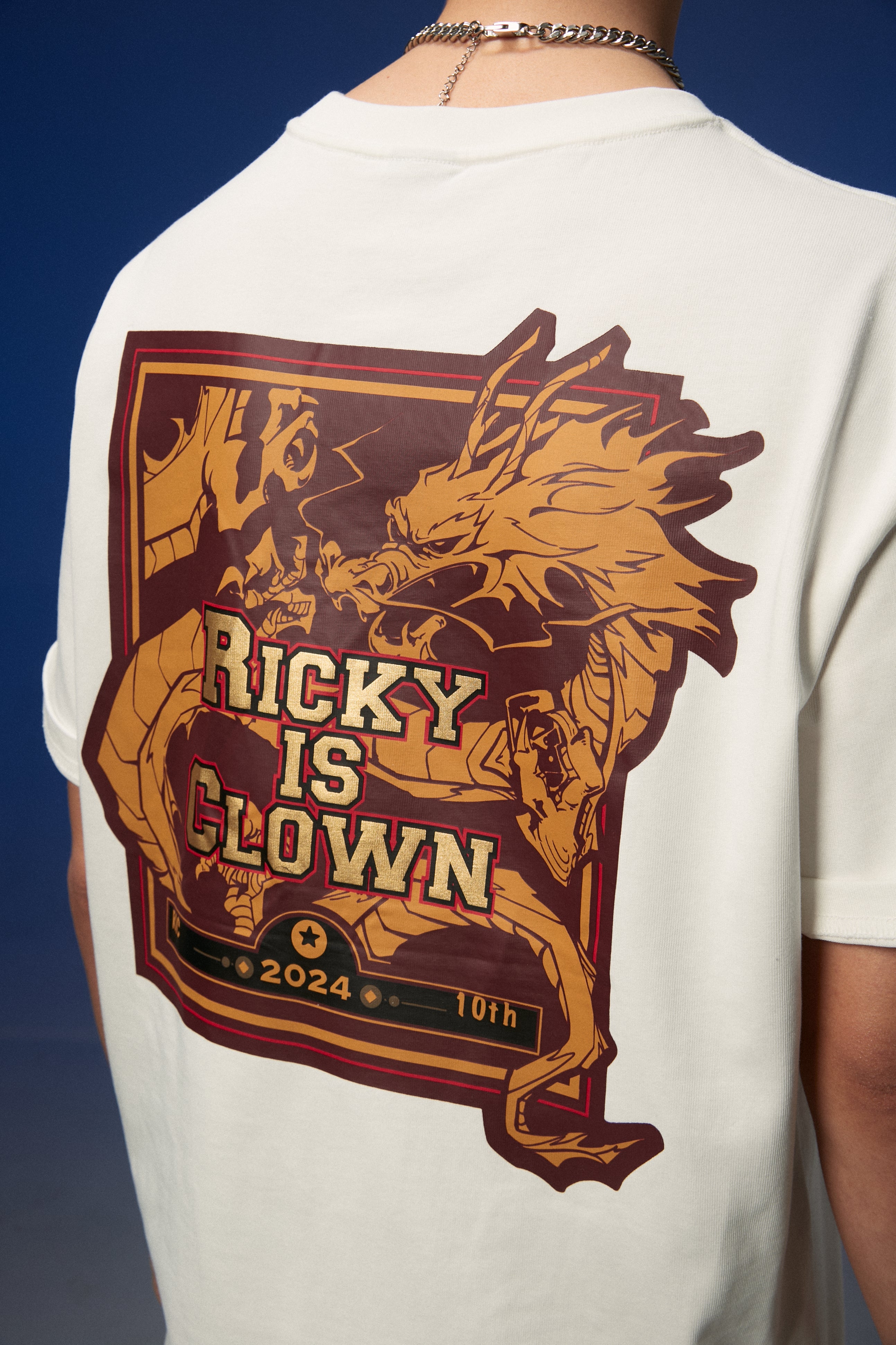 Rickyisclown Chinese Dragon Label Limited Tee 2024 RIC龍標限定T恤