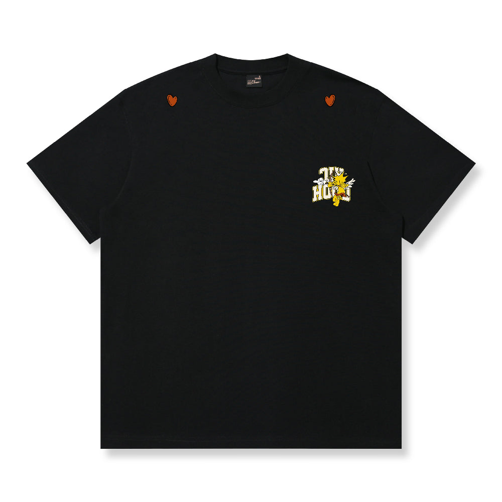 RickyisClown"CUPINEAPPLE" Ripped Smiley Tee   RIC"丘比特”菠萝头撕裂笑脸短袖