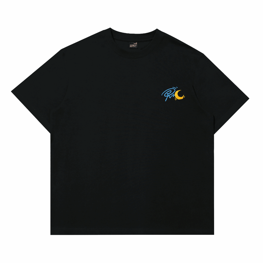 RIC Art Limited "Starry Goodbye" Print Smiley Tee 艺术限定“再见星空”印花笑脸短袖