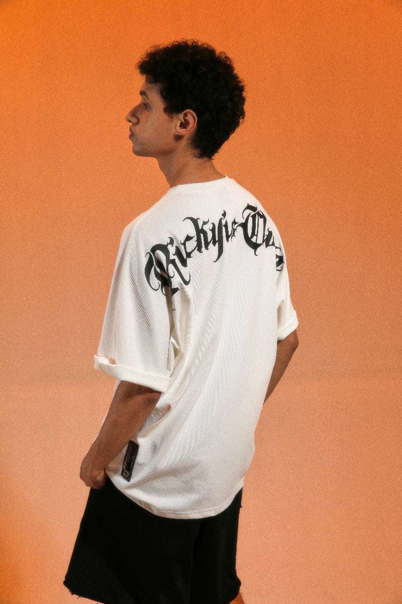 RickyisClown Gothic RIC logo Top RIC哥特蝙蝠袖 – RickyIsClown