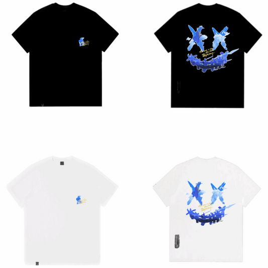 Rickyisclown The Ocean Pinnacle Joker Smiley T-shirt   RIC海洋之巓撕裂笑臉短袖上衣