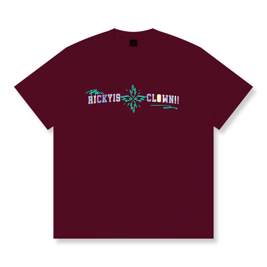 RickyisClown"AURORA WINGS" Ripped Smiley Tee  RIC极光之翼撕裂笑脸短袖