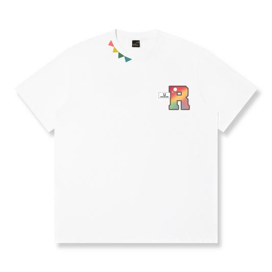 RickyisClown"LABUBU'S BITE" Ripped Smiley Tee   RIC拉布布之牙 撕裂笑脸短袖