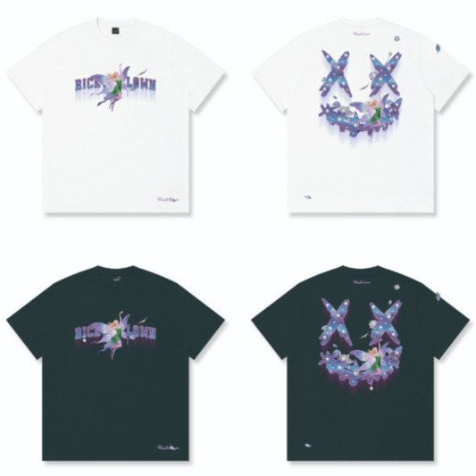 RickyisClown Secret Garden Torn Smile Tee RIC花林秘境撕裂笑脸短袖