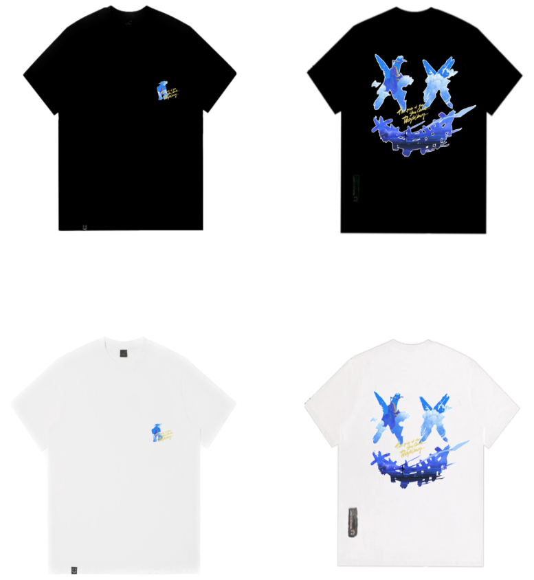 Rickyisclown The Ocean Pinnacle Joker Smiley T-shirt  2024 RIC 海洋之巓撕裂笑臉短袖上衣 2024